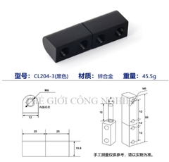 Bản lề tủ điện CL204/CL203-1 – Bản lề inox, bản lề tháo rời, bản lề trục cho tủ điện