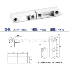 Bản lề tủ điện CL204/CL203-1 – Bản lề inox, bản lề tháo rời, bản lề trục cho tủ điện