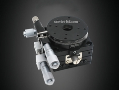 Bộ Bàn Tinh Chỉnh Quang Học Xoay Ba Trục XYR  Kiểu LS