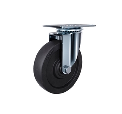 Bánh xe chịu nhiệt 180 °C 3, 4, 5 inch – bánh xe xoay nylon sợi thủy tinh màu đen