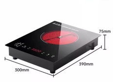Bếp điện từ âm bàn đơn 3500W – bếp đơn công suất cao, âm hoặc dương bàn đều dùng được