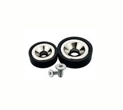 Nam Châm Tròn Lỗ Âm Bọc Cao Su Polyurethane BMQ05 / BMQ06 Phi 10-12-15-20mm