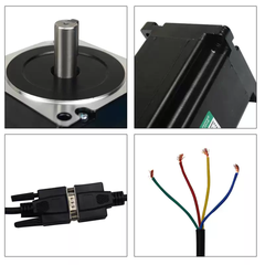 Bộ Động Cơ Servo Bước Mo-men Xoắn Vòn Kín 86 Bộ Điều Khiển (12N.m)
