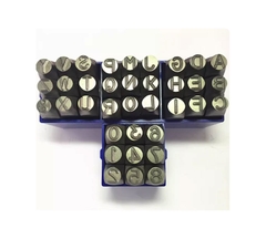 Bộ Đóng Số, Đóng Chữ Bằng Thép Hợp Kim Siêu Cứng – Dập Tay Công Nghiệp