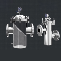 Bộ Lọc Lưới Lọc cho ống dẫn inox 304, Thiết bị lọc cặn, tóc, rác thải công nghiệp