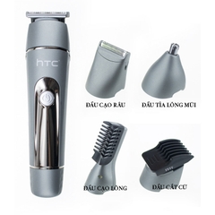 Bộ tông đơ cắt tóc, cạo râu, cạo lông, đa năng 5 in 1 chống nước toàn thân AT1206