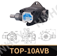 Bơm thủy lực TOP-10A/11A/12A/13A cho máy công nghiệp