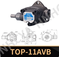 Bơm thủy lực TOP-10A/11A/12A/13A cho máy công nghiệp