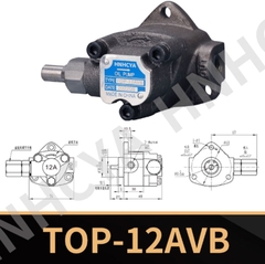 Bơm thủy lực TOP-10A/11A/12A/13A cho máy công nghiệp