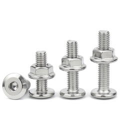 Bu Lông Đầu Tròn Lục Giác Chìm Có Ốc Khóa M3 M4 M5 M6 M8