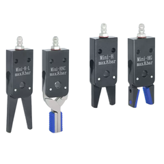Tay Kẹp Khí Nén Mini-E/Mini-H Kẹp Mở Rộng Có Miệng Đệm Cao Su
