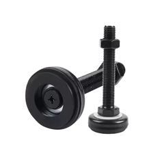 Chân Đế Phẳng Mạ Điện Màu Đen Giảm Chấn D40/ D50