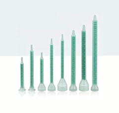 Ống Trộn Tĩnh AB FMC Dạng Vuông – Đầu Khóa Bayonet/Ren Vặn, Đầu Ra Tròn, Chống Ăn Mòn & Chịu Áp Lực