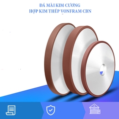 Đá Mài Kim Cương Thép Hợp Kim Vonfram CBN Phi 180
