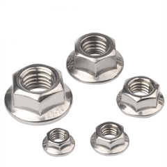Đai Ốc Liền Long Đen Mặt Bích Chống Xoay