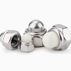 Đai ốc tự khóa bằng nylon thép không gỉ 304 DIN986