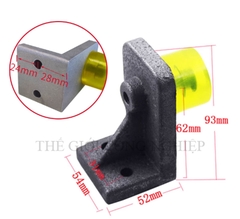 Đầu chặn giảm chấn giới hạn CNC – Khối chặn hợp kim nhôm đúc, chống va đập, giới hạn cứng cho máy điêu khắc gỗ đá