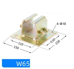 Bi Treo Cửa Lùa Công Nghiệp W65 Chịu Trọng Tải Cao 500kg