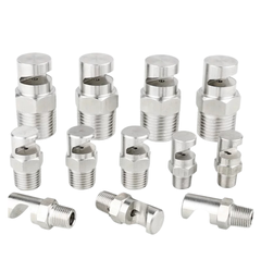 Đầu Phun Hình Quạt Góc Rộng 120 Độ Inox 304 – Đầu Phun Mỏ Vịt Tạo Màn Nước Công Nghiệp
