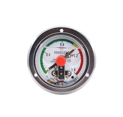 Đồng Hồ Áp Suất Điện Tiếp Điểm Inox YNXC100 – 40MPa