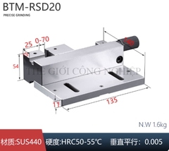 Ê-tô kẹp nghiêng inox – Ê-tô tay chính xác, đồ gá đa năng cắt dây chậm, phụ kiện gia công CNC