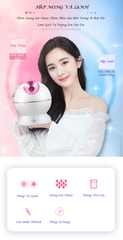 Máy xông hơi mặt ion nóng lạnh giúp trẻ hoá da cao cấp KD23313 - hàng chính hãng