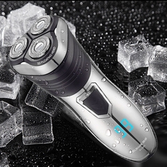 Máy cạo râu cao cấp RUNWE RS990, cạo khô ướt, chống thấm toàn thân - hàng chính hãng