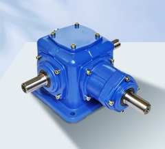 Hộp Giảm Tốc Đổi Hướng Chữ T 90° – Bánh Răng Côn Xoắn HD