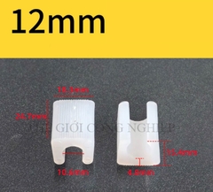 Kẹp nhựa chữ U cố định chân ghế hội nghị – Kẹp ống thép