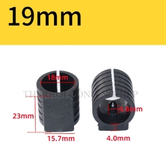 Kẹp nhựa chữ U cố định chân ghế hội nghị – Kẹp ống thép