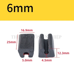 Kẹp nhựa chữ U cố định chân ghế hội nghị – Kẹp ống thép