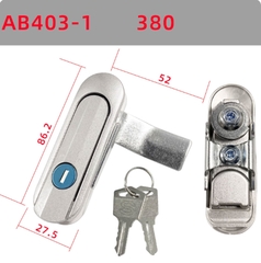 Khóa cửa tủ điện AB402, AB403 Khóa tủ điện, tủ phân phối, tủ viễn thông