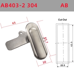 Khóa cửa tủ điện AB402, AB403 Khóa tủ điện, tủ phân phối, tủ viễn thông