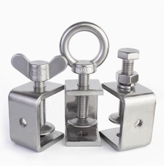 Khóa kẹp cố định chữ U, C bằng tay siết nhanh
