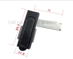 Khóa tủ điện MS717-1 | Khóa phẳng cửa tủ, khóa tủ phân phối, khóa cơ khí