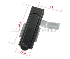 Khóa tủ điện MS717-1 | Khóa phẳng cửa tủ, khóa tủ phân phối, khóa cơ khí