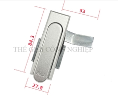 Khóa tủ điện MS717-1 | Khóa phẳng cửa tủ, khóa tủ phân phối, khóa cơ khí