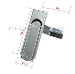Khóa tủ điện MS717-1 | Khóa phẳng cửa tủ, khóa tủ phân phối, khóa cơ khí