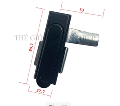 Khóa tủ điện MS717-1 | Khóa phẳng cửa tủ, khóa tủ phân phối, khóa cơ khí