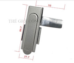 Khóa tủ điện MS717-1 | Khóa phẳng cửa tủ, khóa tủ phân phối, khóa cơ khí