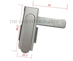 Khóa tủ điện MS717-1 | Khóa phẳng cửa tủ, khóa tủ phân phối, khóa cơ khí