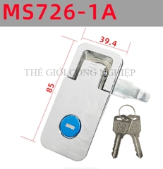 Khóa tủ điện MS726-2 / MS726-1 | Khóa phẳng nén điều chỉnh, khóa cửa tủ MS106 màu đen