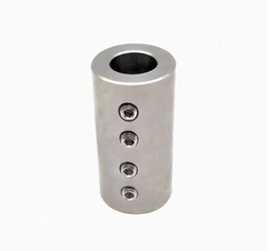 Khớp Nối Trục Cứng Inox 304 – Coupling Cứng Motor – Trục Kết Nối Có Rãnh Chốt
