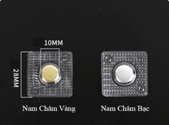 Khuy nam châm siêu hút ẩn túi xách rèm cửa – nút hít từ tính âm dương