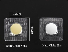 Khuy nam châm siêu hút ẩn túi xách rèm cửa – nút hít từ tính âm dương