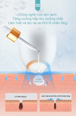 Máy hút mụn KD803S sạc không dây, kết hợp đầu gia nhiệt lạnh giúp làm sạch trị mụn chống viêm nhờn da