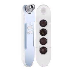 Máy hút mụn KD803S sạc không dây, kết hợp đầu gia nhiệt lạnh giúp làm sạch trị mụn chống viêm nhờn da
