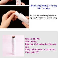 Máy mài đánh bóng móng tay bằng không dây cao cấp