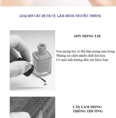 Máy mài đánh bóng móng tay bằng không dây cao cấp