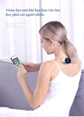 Máy massage toàn thân mini K-SKIN KD819 giảm đau mỏi vai gáy cột sống cổ cột sống lưng giảm đau cơ căng cơ